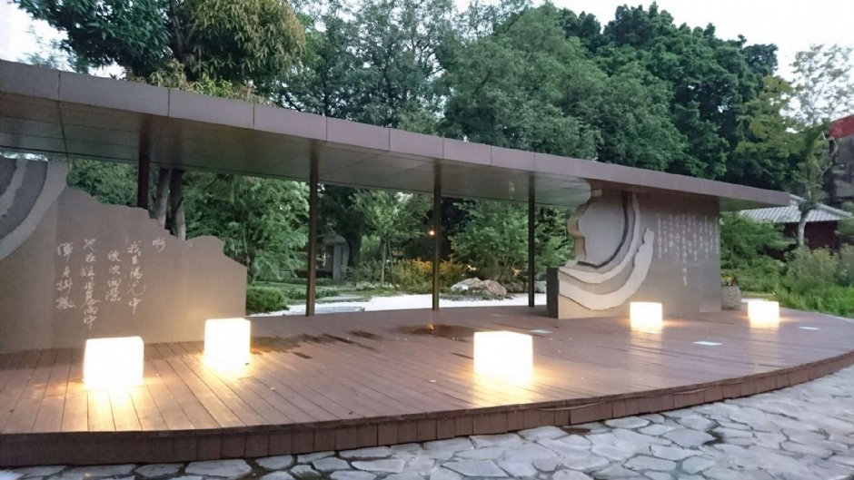 台中文學公園 攝影：陳怡如