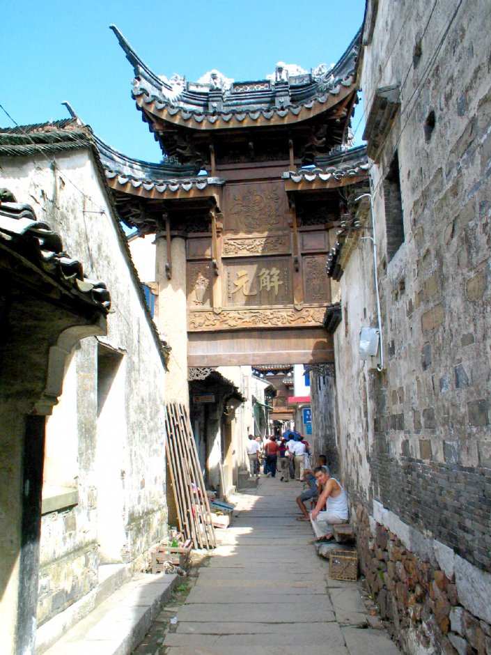 蘇州東山 陸街古巷 攝影：馮順
