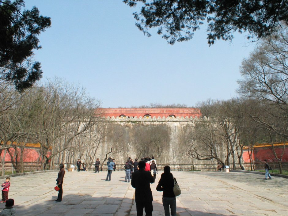 明孝陵方城 攝影：馮順