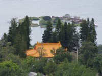 遠眺玄光寺與拉魯島<br/> 攝影：Eva隨手拍