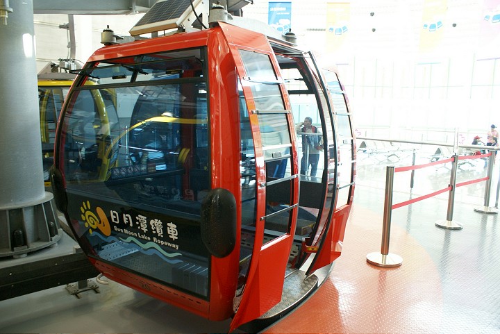 日月潭纜車 攝影：Eva隨手拍