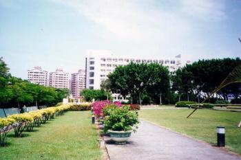 高樓與校景 攝影：郭財成