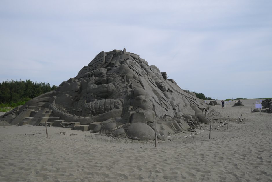 201408馬沙溝沙雕展作品 攝影：三井