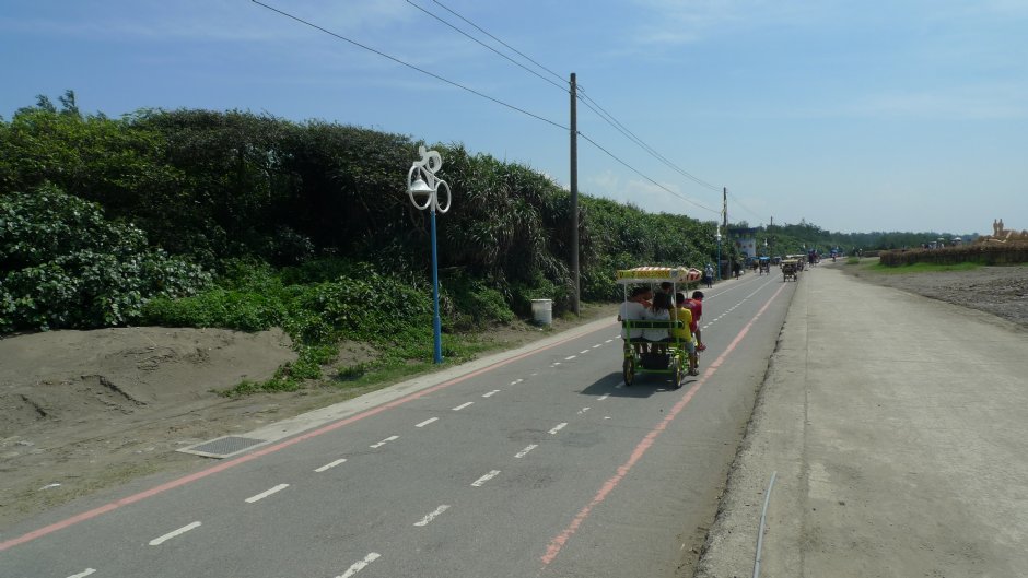 桃園市濱海自行車道 攝影：Eva隨手拍
