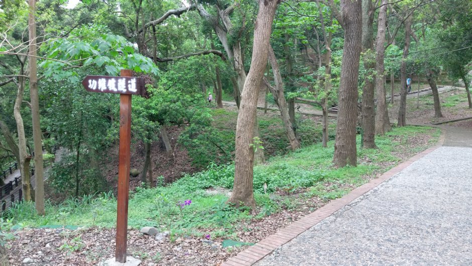 往功維敘隧道之指標 攝影：Eva隨手拍