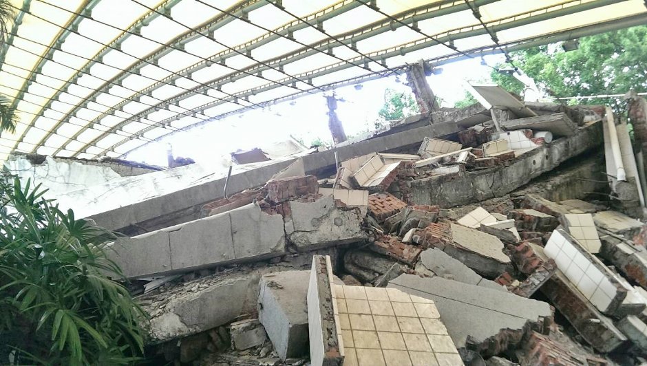 921地震教育園區 攝影：Eva隨手拍