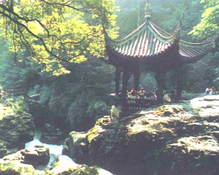 雙橋清音 攝影：四川旅遊信息網