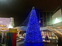 2019年「耶！心中山」聖誕布景為全新啟用的心中山線形公園增添話題<br/> 攝影：Eva隨手拍