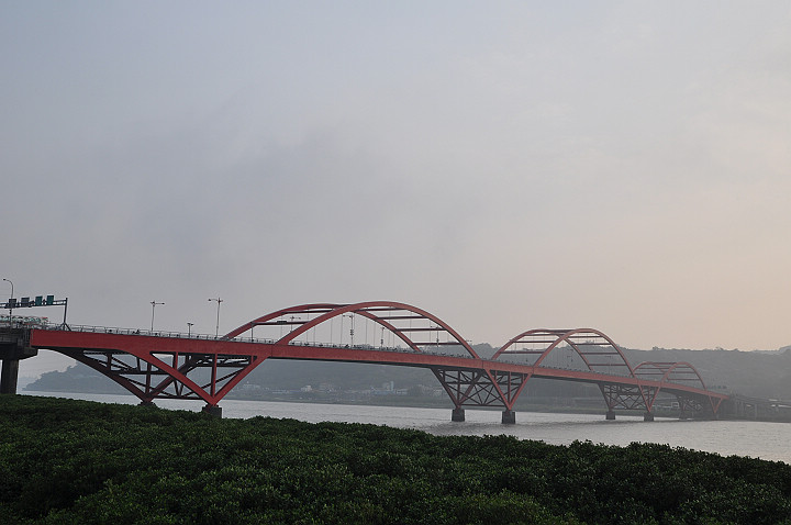遠觀關渡大橋 攝影：kavin