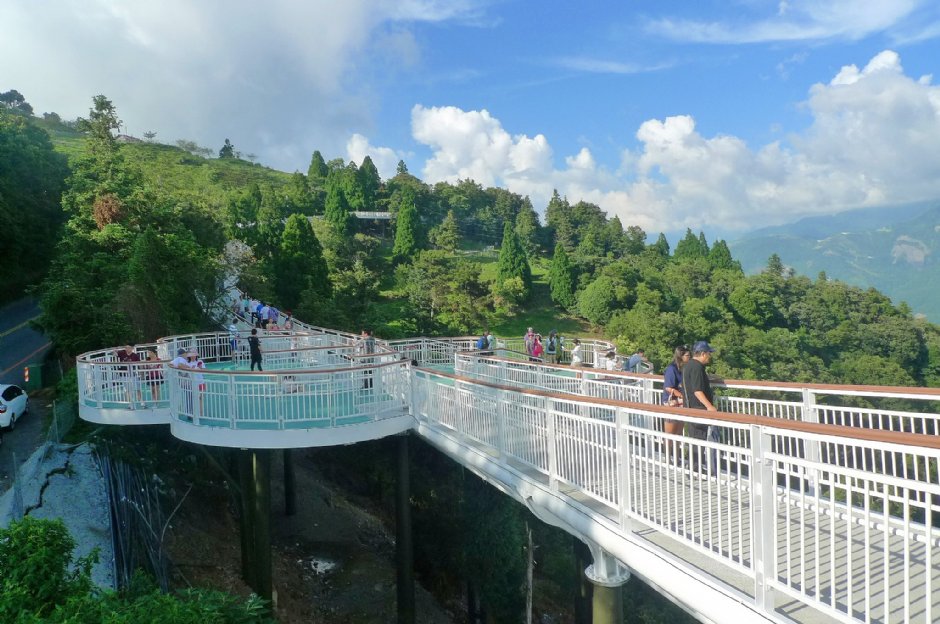 清境高空觀景步道 攝影：Eva隨手拍