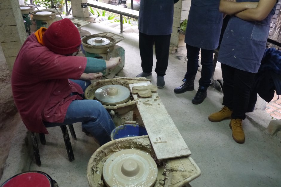 蛇窯拉坏教學 攝影：旅遊王攝影組