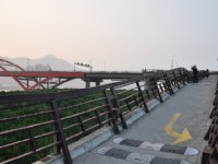 上橋自行車道<br/> 攝影：kavin