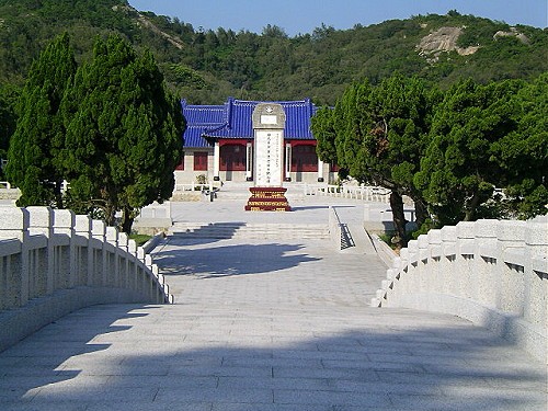 遠望太武忠烈祠 攝影：外婆的澎湖灣-離島行腳