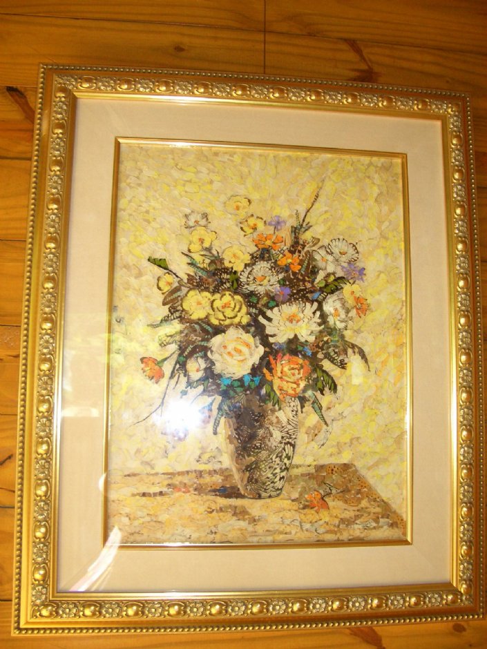 彩蝶和風館~花瓶作品 攝影：鄭惠文