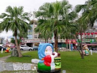 前站外的烏龍院漫畫主題廣場<br/> 攝影：Eva隨手拍