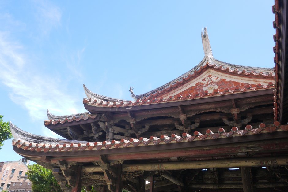 鹿港龍山寺飛簷 攝影：旅遊王攝影組