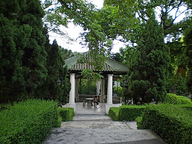 公園內綠意盎然 攝影：方盛文