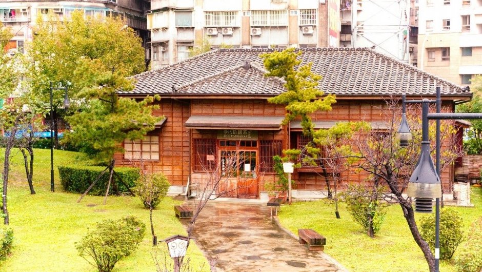 修整後更顯日式風格的「輪番所」 攝影：圖片來源_台北市政府工務局