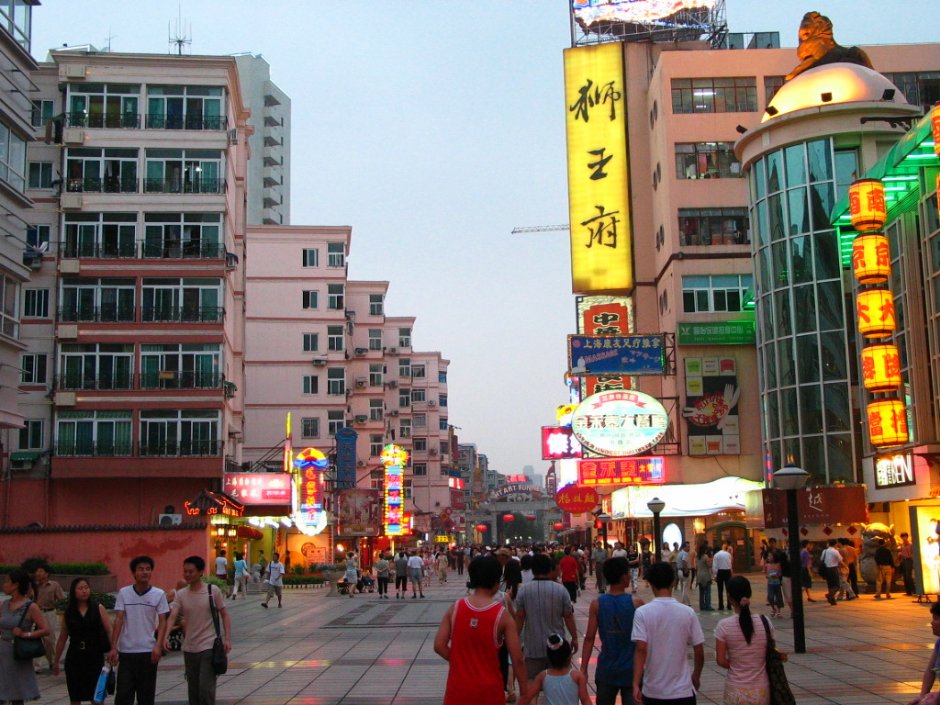湖南路步行街 攝影：馮順
