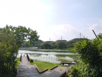 六堆客家文化園區景觀池<br/> 攝影：旅遊王攝影組