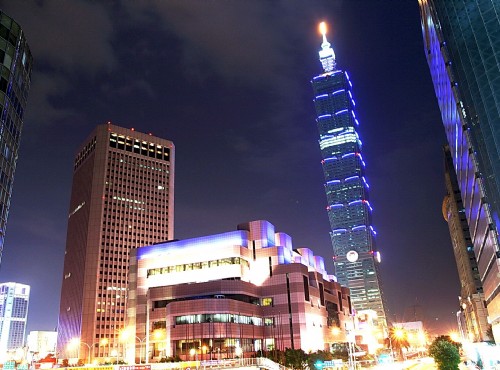 台北101-Taipei101&世貿美麗的夜景