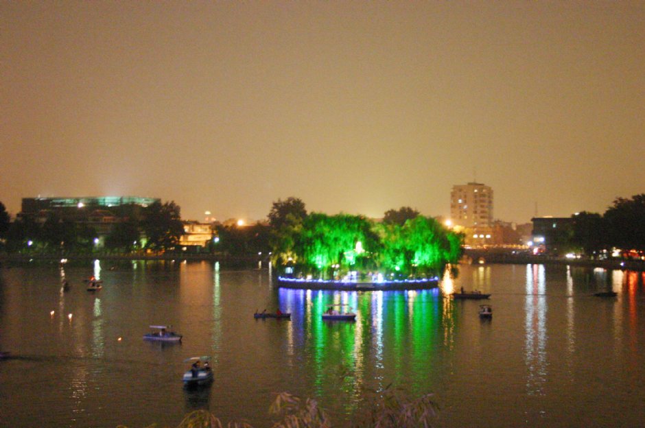 北京什剎海夜景 攝影：馮順