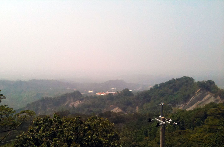 遠眺大仙寺 攝影：林山景