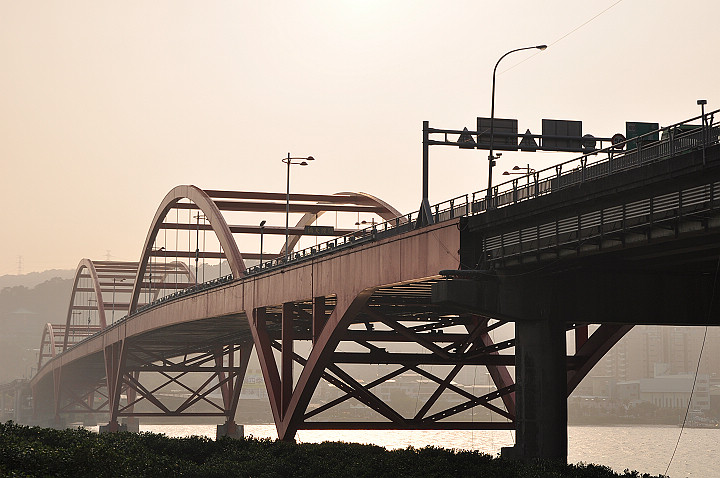 遠觀關渡大橋 攝影：kavin