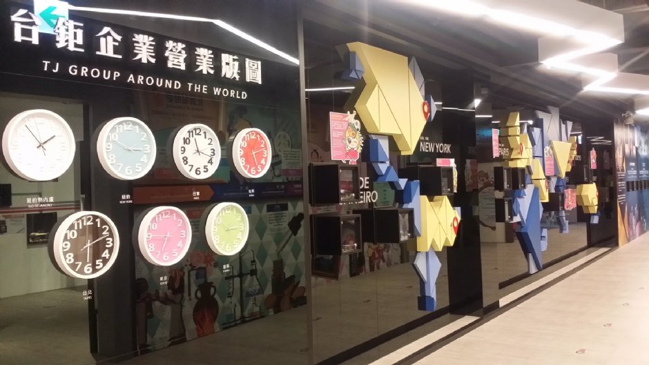 營業版圖 攝影：台鉅美妝觀光工廠