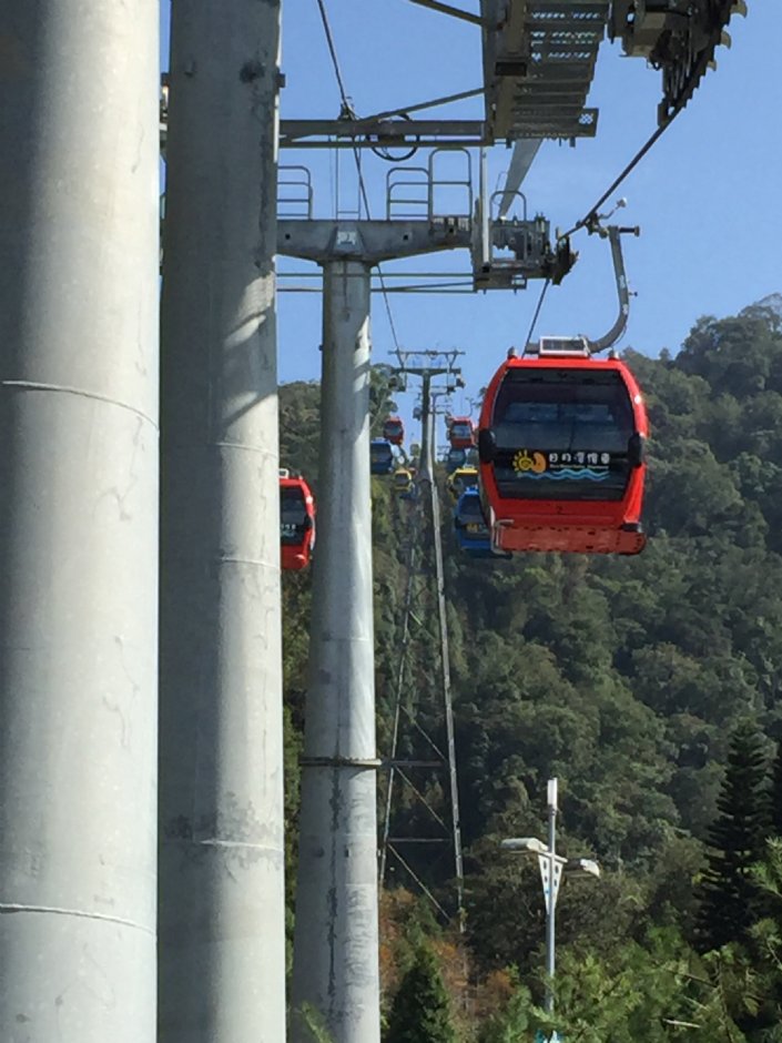 日月潭纜車 攝影：旅遊王攝影組