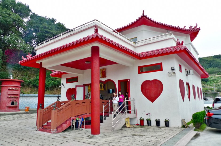 萬里情月老廟 攝影：Eva隨手拍