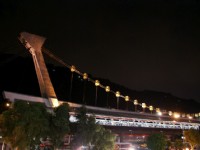 捷運劍潭站夜景迷人<br/> 攝影：Eva隨手拍