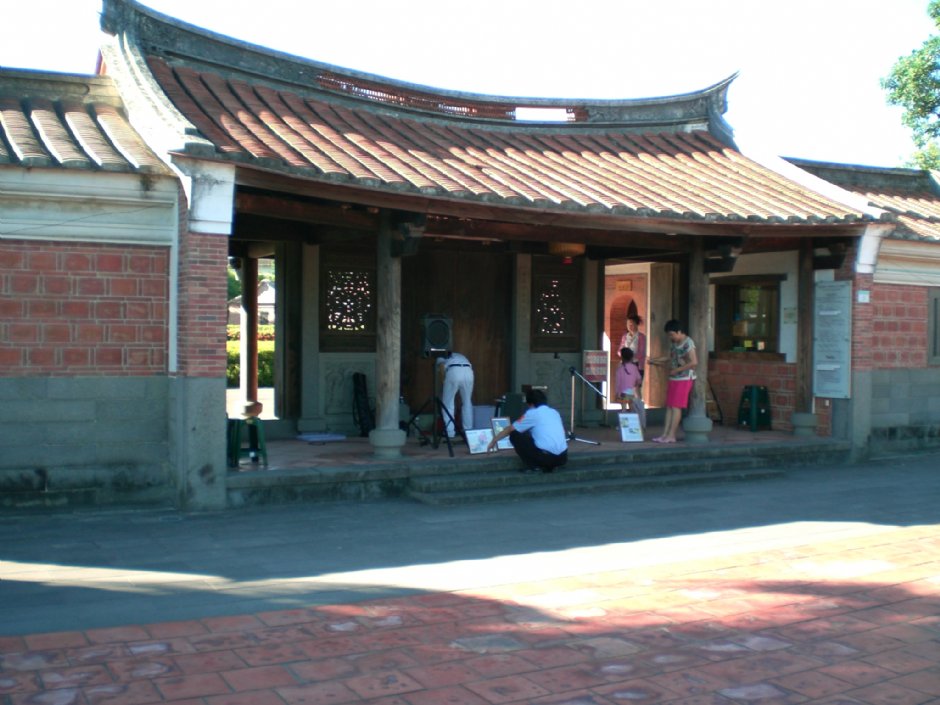 古厝入口處 攝影：amo