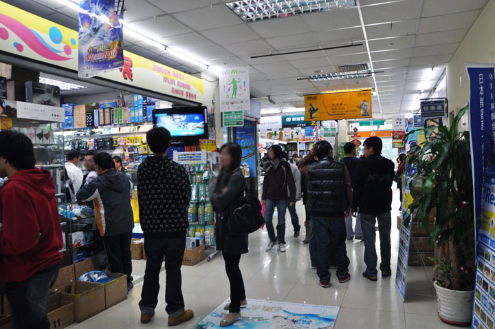 場內商店街 攝影：amo