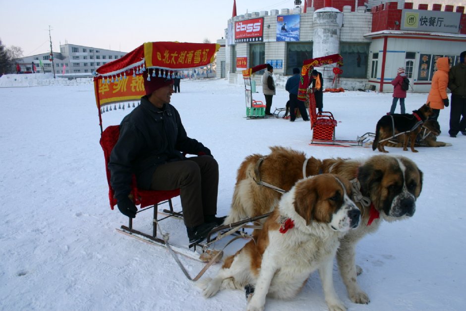吉林北大湖滑雪場 攝影：馮順