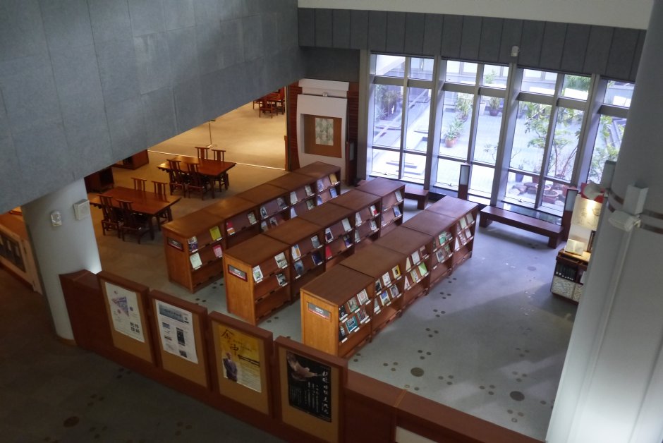 台灣文學館B1圖書室 攝影：旅遊王攝影組