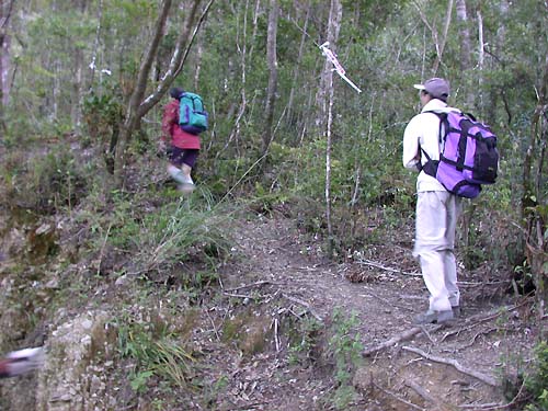 雪白山登山口 攝影：阿英的登山小站