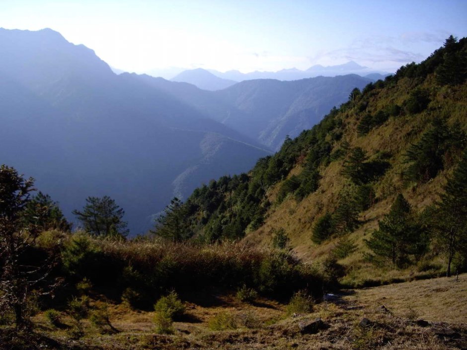 觀南橫公路的關山 攝影：老山羊資訊網