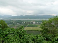 由鹿野高台眺望龍田村<br/> 攝影：Eva隨手拍