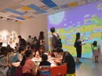 1樓兒童繪畫區<br/> 攝影：桃園市政府觀光旅遊局