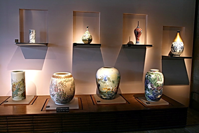 釉陶作品展示 攝影：陳銘祥