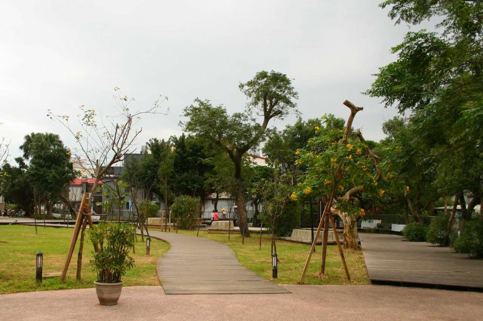 金山溫泉公園風景 攝影：老山羊部落格