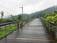 公園設有木棧道<br/> 攝影：Eva隨手拍