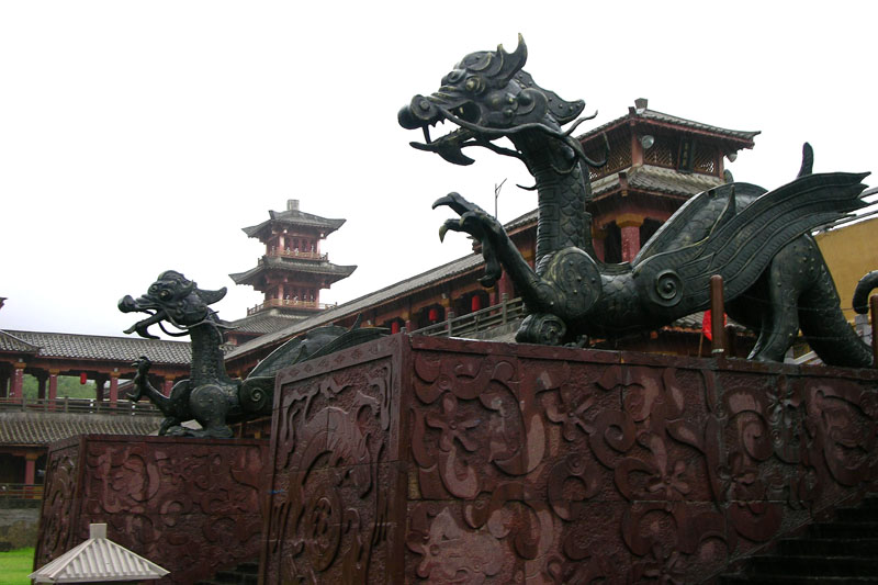 橫店景區—秦王宮 攝影：余錫堅