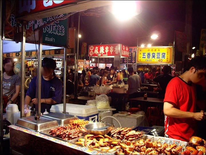 花園夜市美食 攝影：Eva隨手拍