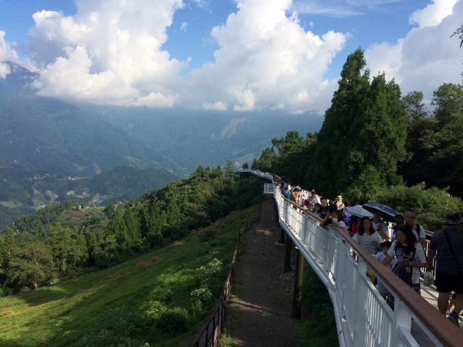 清境高空觀景步道 攝影：Eva隨手拍