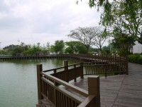 環湖木棧道<br/> 攝影：旅遊王攝影組