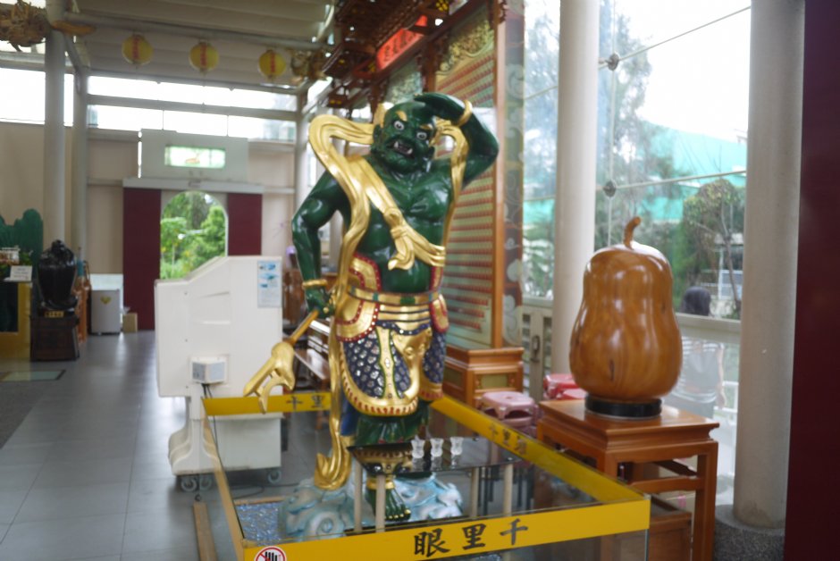 玻璃媽祖廟千里眼 攝影：旅遊王攝影組