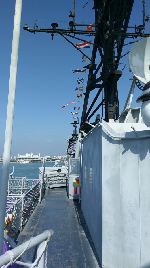 定情碼頭德陽艦園區 攝影：Louis