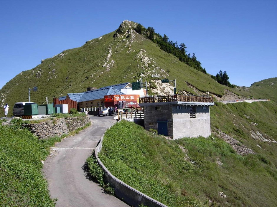 合歡山莊全景 攝影：老山羊部落格